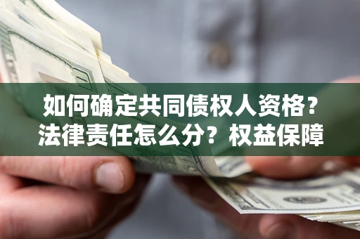 北京如何确定共同债权人资格？法律责任怎么分？权益保障技巧揭秘！