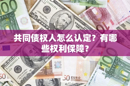 北京共同债权人怎么认定？有哪些权利保障？