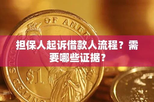 北京担保人起诉借款人流程?需要哪些证据? 北京担保人起诉借款人流程?需要哪些证据?