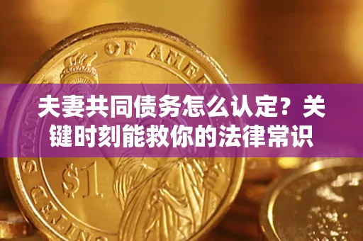北京夫妻共同债务怎么认定？关键时刻能救你的法律常识