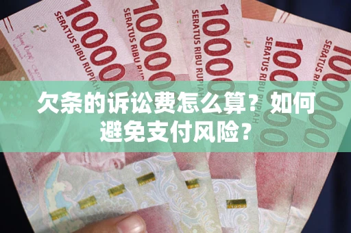 北京欠条的诉讼费怎么算？如何避免支付风险？