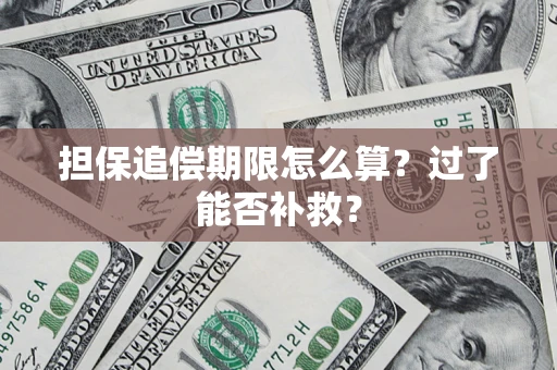 北京担保追偿期限怎么算？过了能否补救？